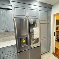 Galley Kitchen Transformation Using Barn Doors in Astoria, Queens 11